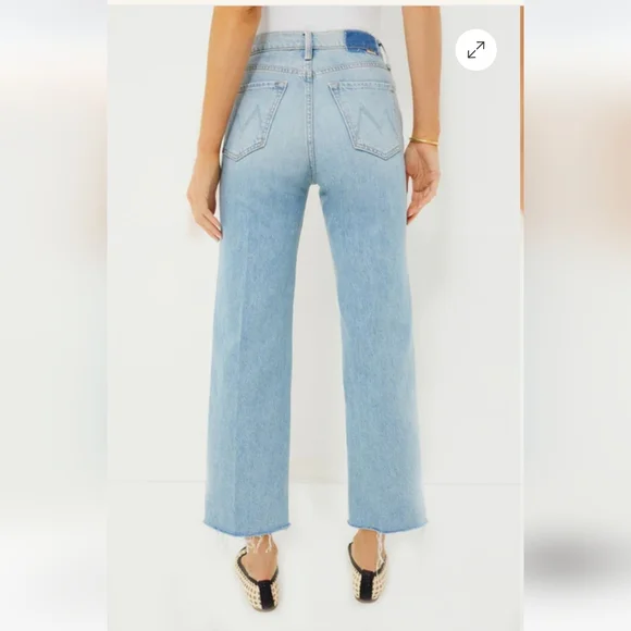 MOTHER The Rambler Zip Ankle Fray Jeans - Picture 4 of 10